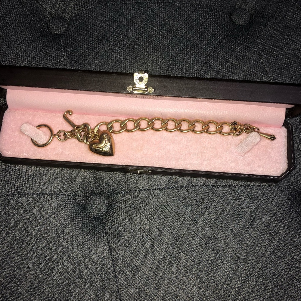 (Juicy Couture) Gold Charm Bracelet